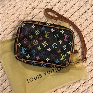 Louis Vuitton multicolor wristlet